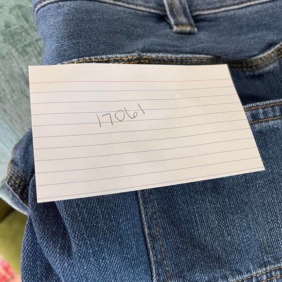 Ridgecut blue jeans work wear carpenters pants 42x32 denim relaxed fit - Picture 14 of 15